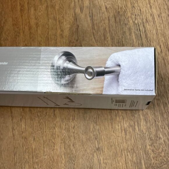 Better Homes & Gardens Convertible Towel Bar - Cameron - 18" w/6" Extension -NEW - Picture 3 of 7